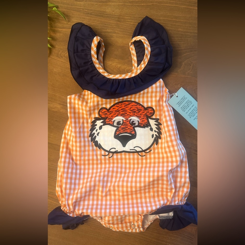 Auburn Tiger Onesie